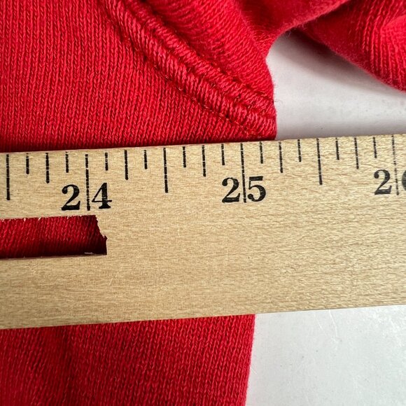 Y2K Champions Ohio State Buckeyes Sweatshirt Extra Large Red Thrashed Crewneck - Picture 15 of 16